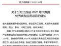 喜讯！云创大数据荣膺“江苏省大数据优秀典型应用项目”